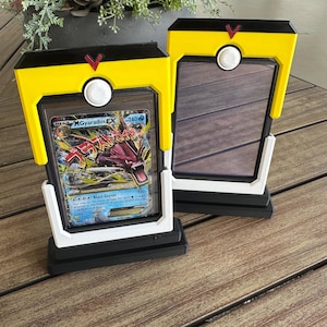 Estuche/portapapeles de carga superior para cartas coleccionables Pokémon Level Ball
