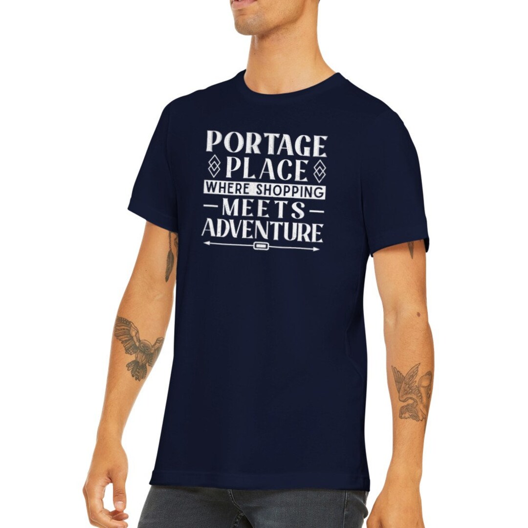 Portage Place Adventure T-shirt, Humorous Winnipeg Mall Tee, Witty Canadian  Shopping Experience, Urban Exploration Joke Shirt 