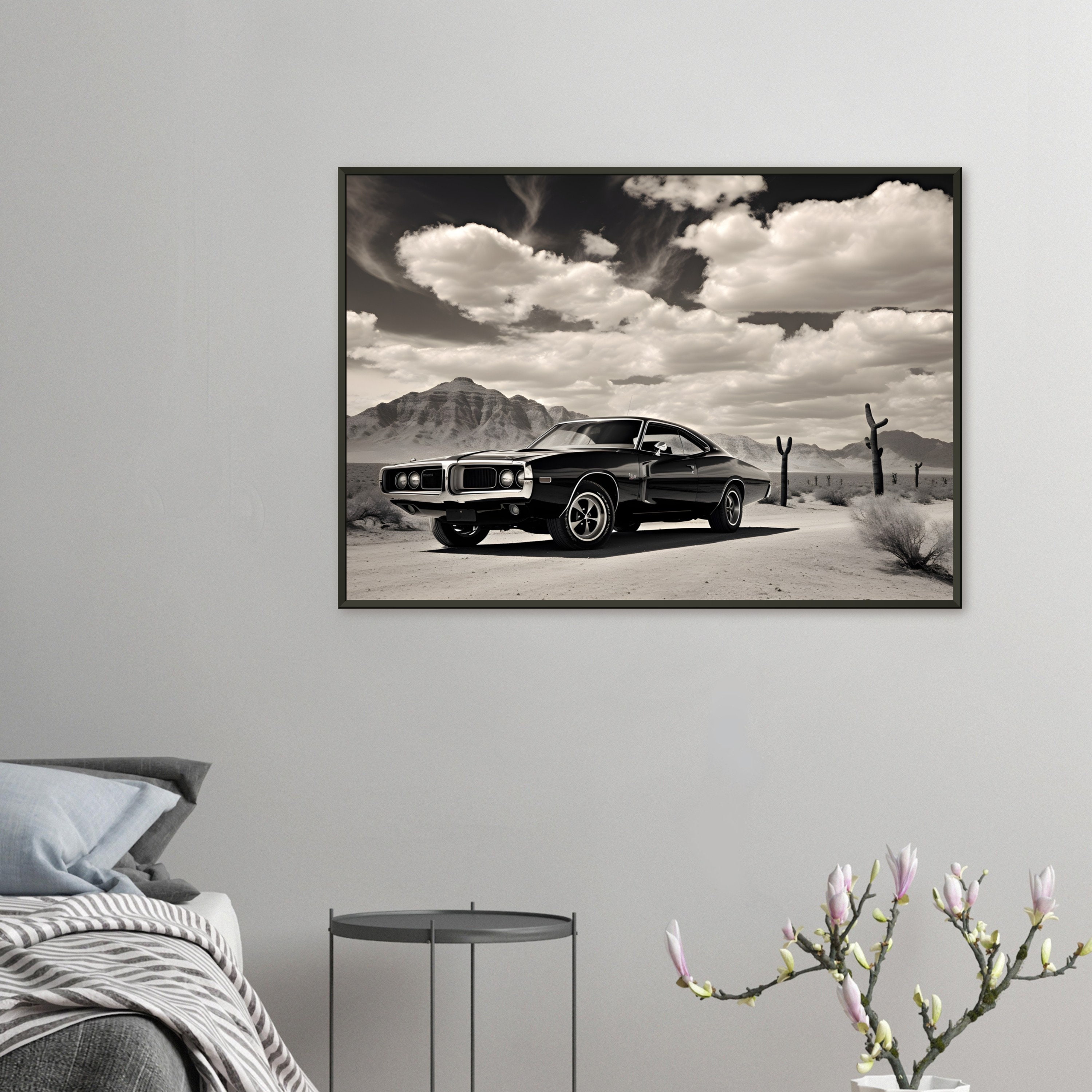 1971 Vintage Car Wall Decor Vintage Car Photography Black - Etsy