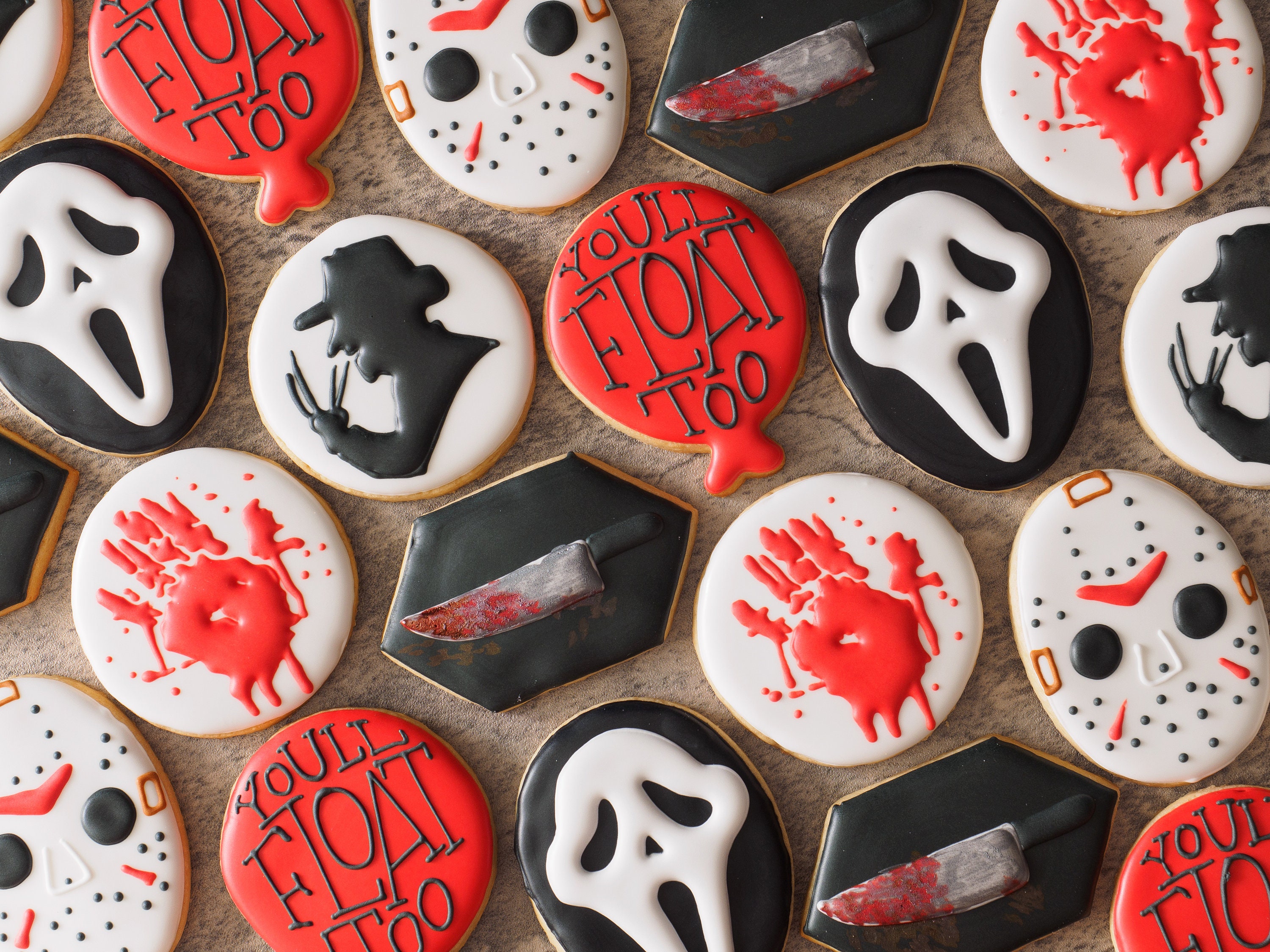 Horror Movie / Scary Movie Cookies Etsy