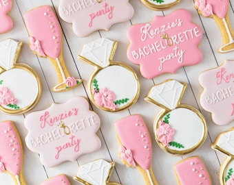 Bachelorette Cookies / Stagette Cookies / Engagement Cookies