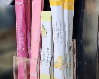 Mountable Powdered Drink Packet Organizer - NEW! - Slim design