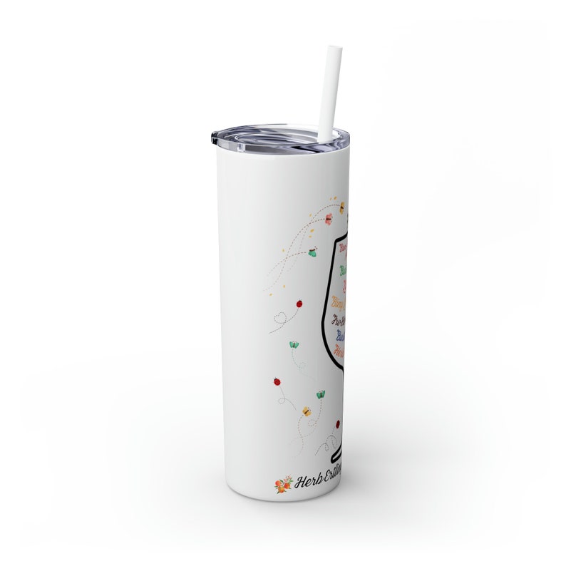 Schitt's Creek, Herb Ertlinger, Moira Rose Skinny Tumbler With Straw