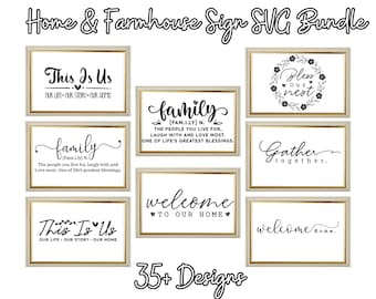 Porch Svg, Home SVG Bundle, Family Quotes Svg, Farmhouse Style Wall Art, Farmhouse Quotes Svg Bundle,house Sign Farmhouse Sign Svg , DIY Svg