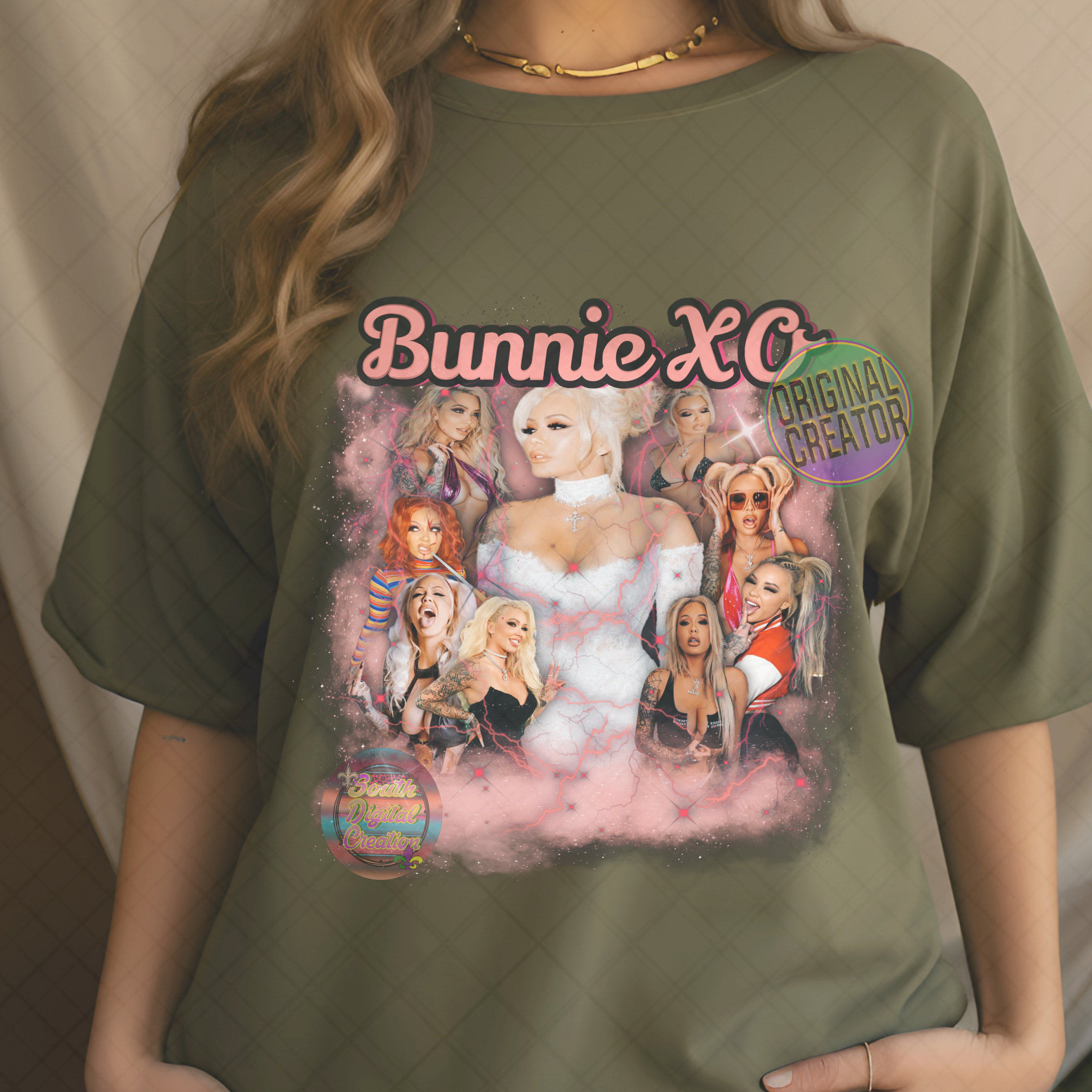 Vintage Bootleg 90sstyle BUNNIEXO Sublimation,bunnie Xo Sublimation