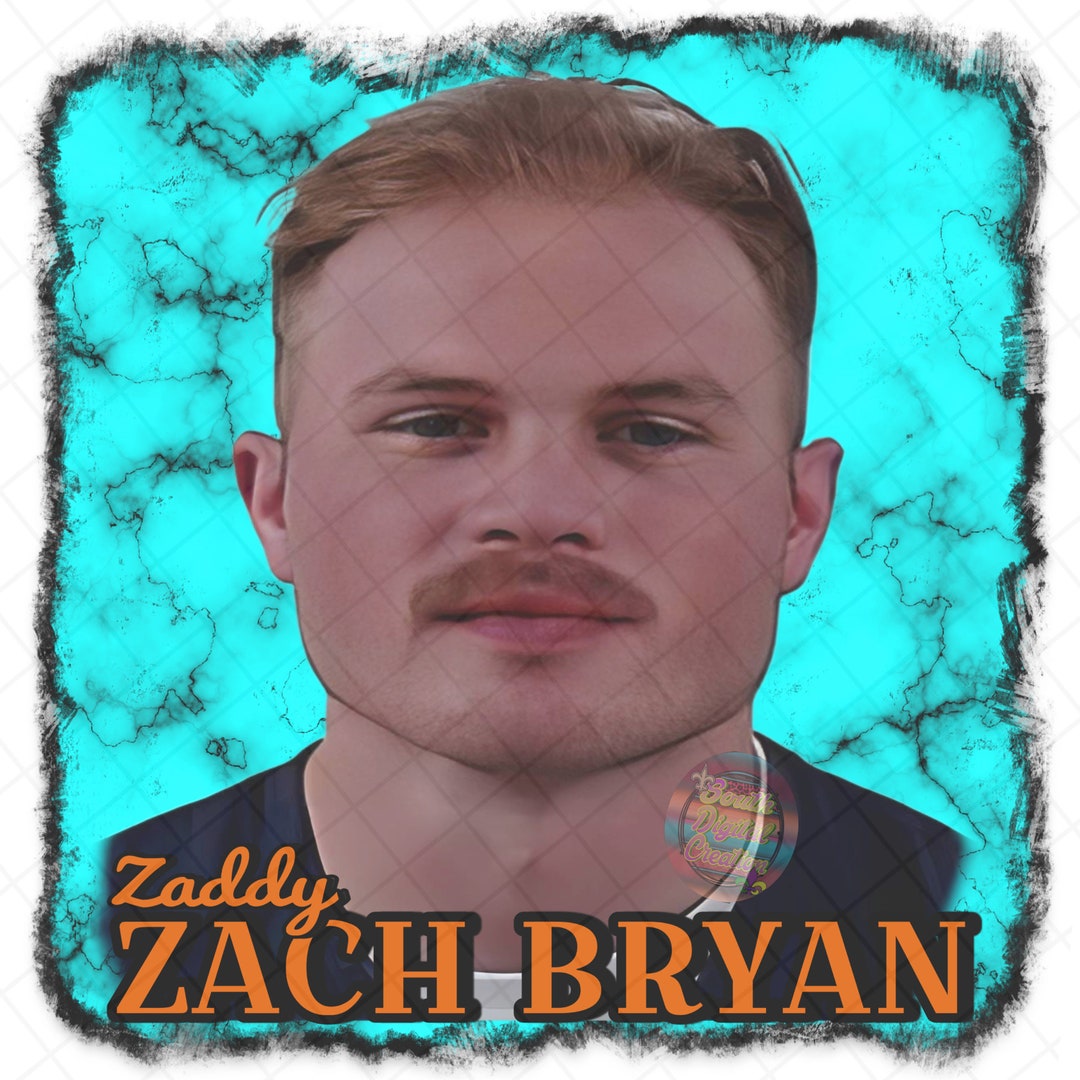 ZADDY ZACH BRYAN Zach Bryan Sublimation Zach Bryan Mug Shot - Etsy