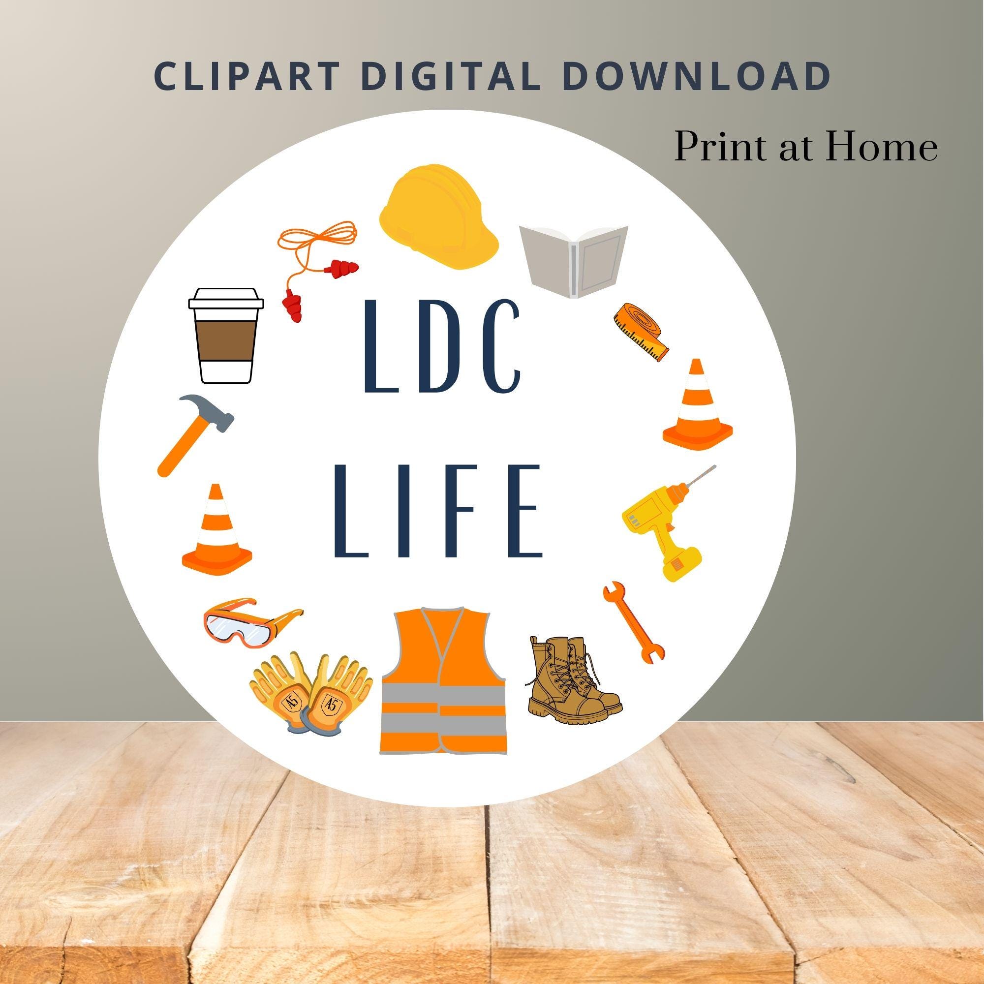Ldc Sticker Design LDC Clipart | Kids Clipart | LDC Digital Download Printable Sticker ...