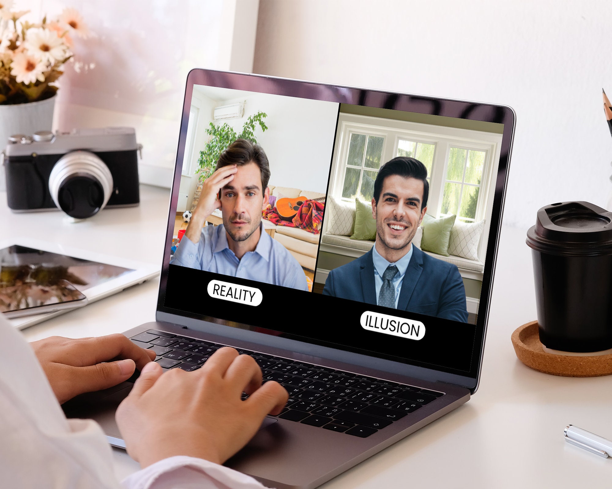 Zoom Meeting Background, Zoom Virtual Meeting Background Modern Home