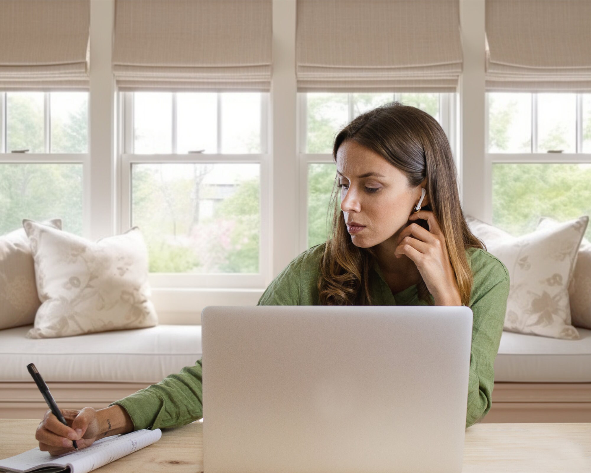 Window Home Office Background Zoom, Zoom Virtual Meeting Backdrop