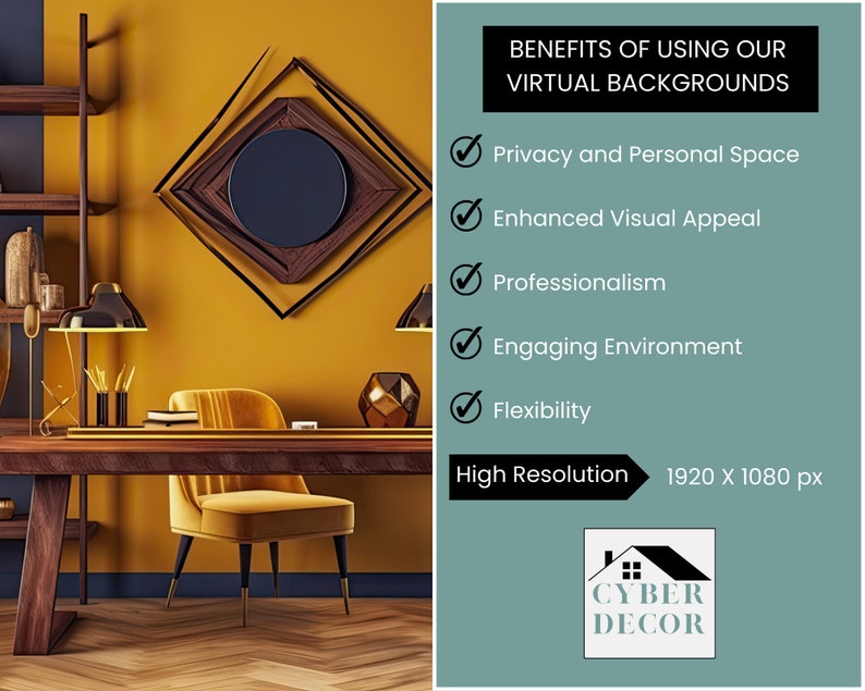 Bookshelf Background, Zoom Background, Bookcase Backdrop, Zoom Virtual