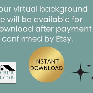 Virtual background instant download