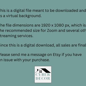 1920 x 1080 virtual digital background for zoom and streaming