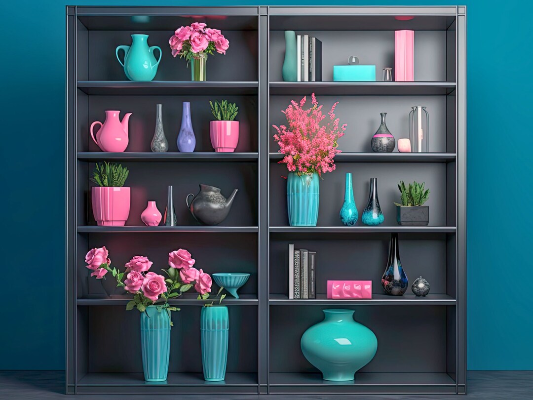 Zoom Background Bookcase Zoom Work From Home Decor Zoom Etsy