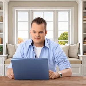 Zoom Video Call Virtual Background Home Office Virtual Meeting Background Office Backdrop, Teams Background, Zoom Virtual Office Background