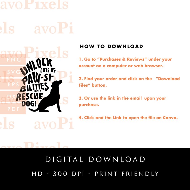 Rescue Dogs Slogans Png Svgdesign for Prints, Dog Lover Svg, Animal