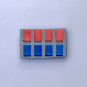 Imperial Rank Badge - General - Star Wars Officer Costume - Push Button