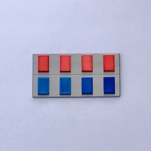 Imperial Rank Badge - ESB General Veers - Star Wars Officer Costume - Push Button