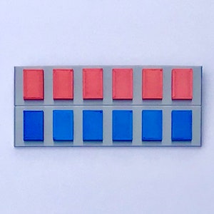 Imperial Rank Badge - Fleet Admiral - Star Wars Officer Costume - Push Button