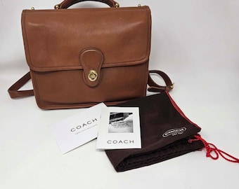 Originele 94 Coach Willis Britse lichtbruine leren schoudertas handtas portemonnee 9927