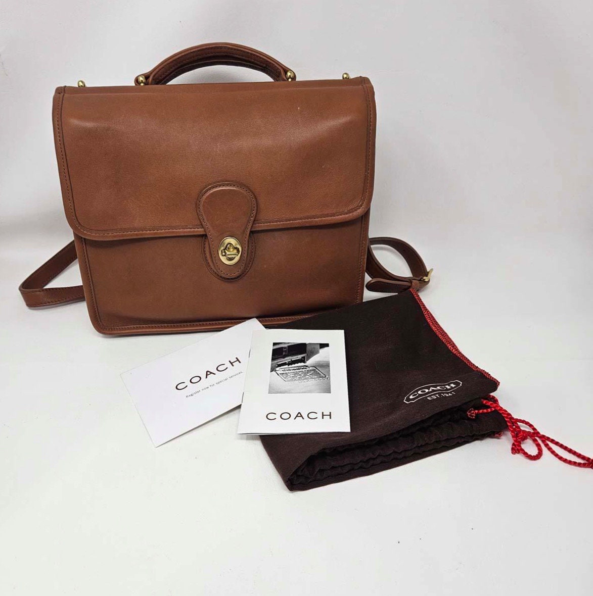 Vintage Coach Willis - Etsy Singapore