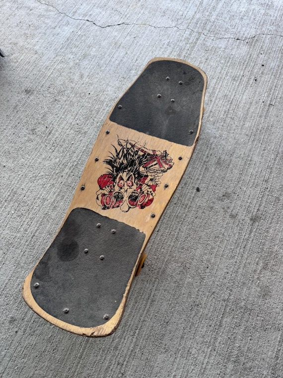 Vintage 80s Danny Circle Webster Skateboard G&S Bill Enzo Wolf