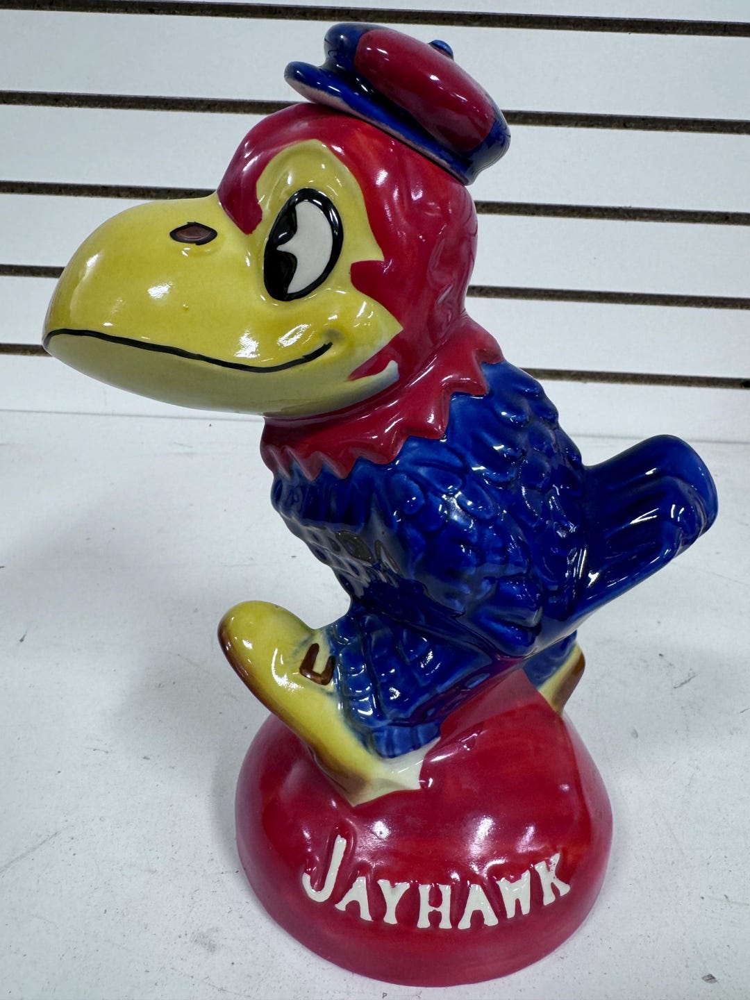 2 Toppe Vintage Ricamate Kansas Jayhawks - Ferro Su Stoffa - Lotto 3
