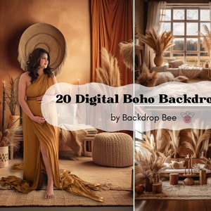 20 sfondi digitali per stanze floreali boho, sovrapposizioni di sfondi per maternità, sfondi digitali per fotografia, sfondi per matrimoni, sfondi per Photoshop