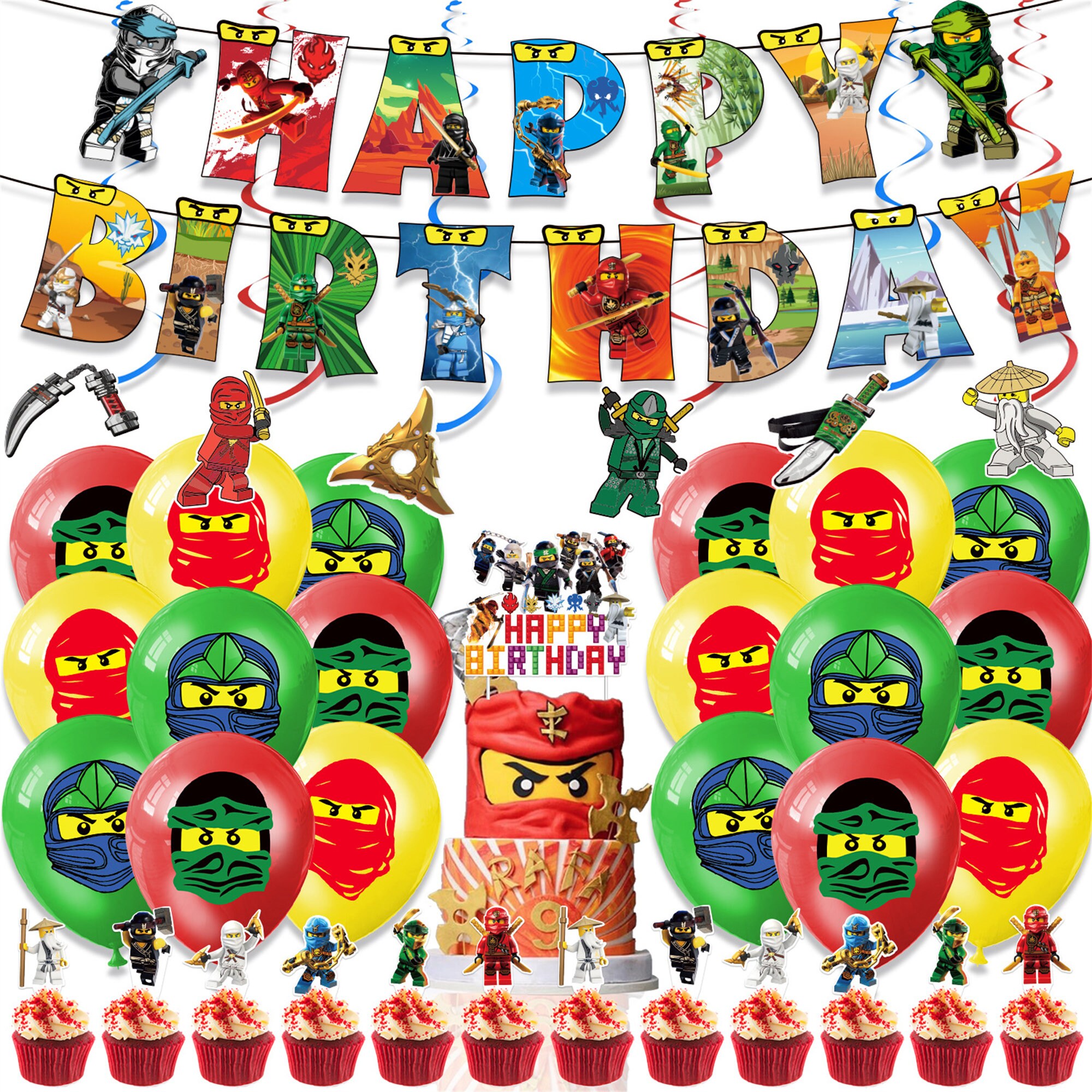 Ninjago Party Decorations