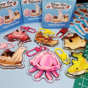 Tiefsee Desserts Charme Blind Box | 5cm Glitter Epoxidharz