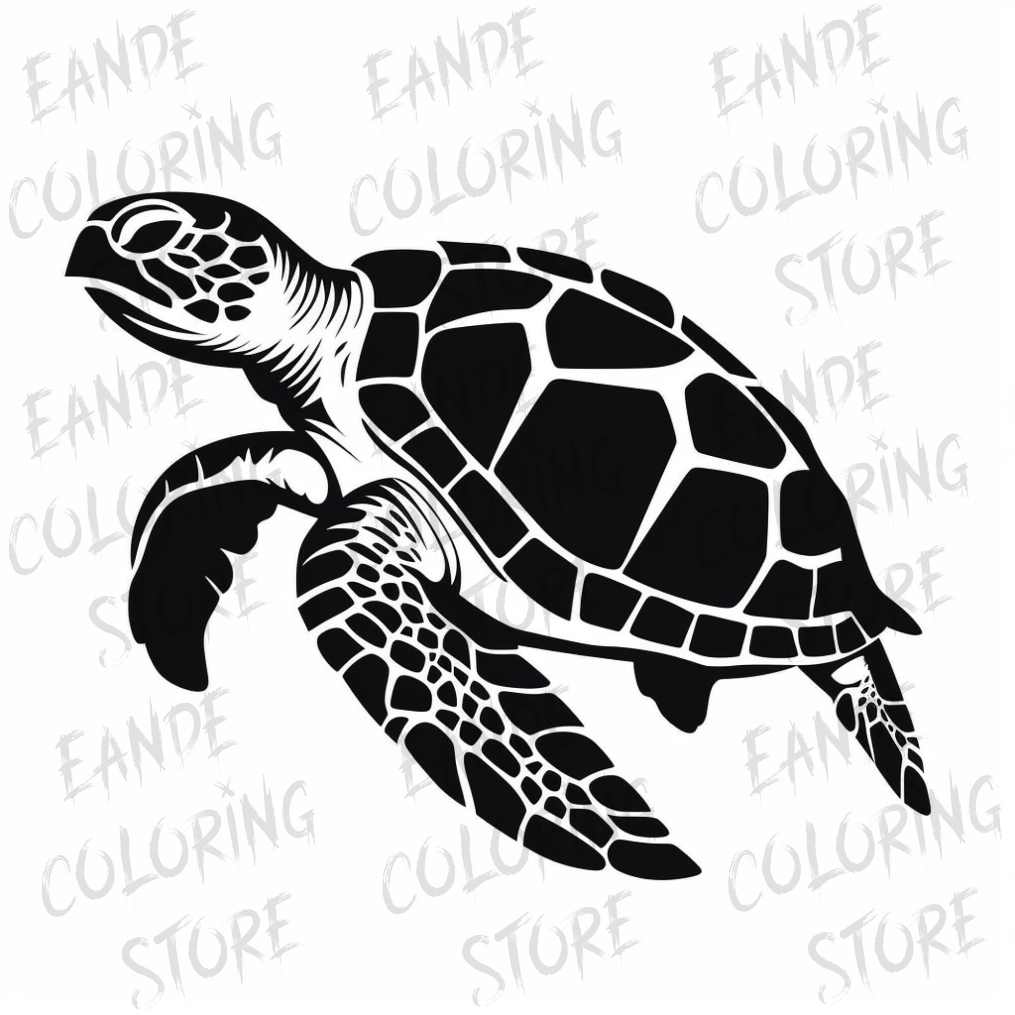 Sea Turtle Svg, Turtle Svg, Files for Cricut. Svg, Png Files. Sea