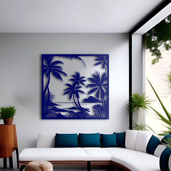 Large Metal Wall Art Etsy