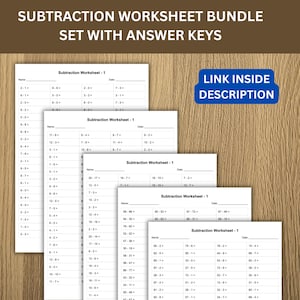 Grade 2 Subtraction Worksheets | 2-Digit Math Practice (PDF Download) image 3