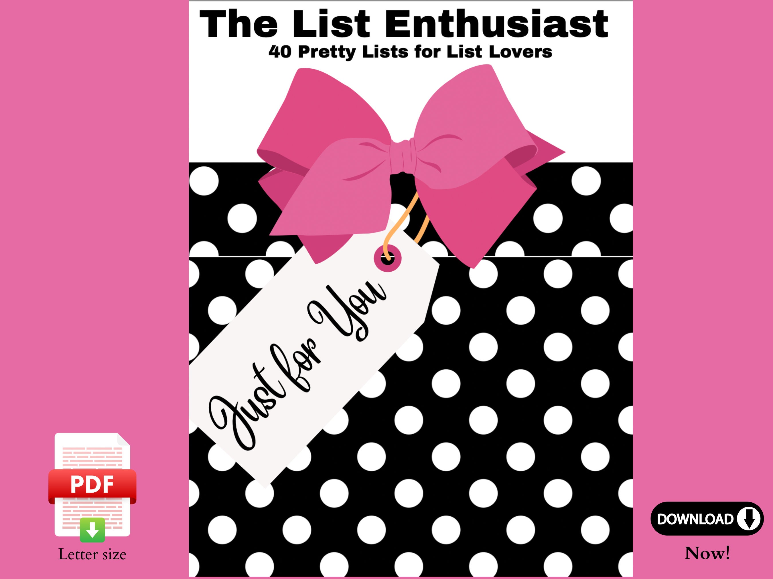 40 Awesome List Templates for the List Enthusiast - Organization ...