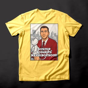 T-shirt Mister Rodgers Neighbourhood Pittsburgh