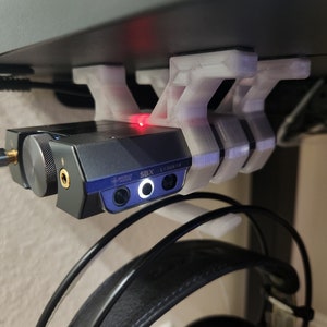 Sound blasterX G6 Under the desk mount with Headphone hanger | Slide-In Design |  Screws Included