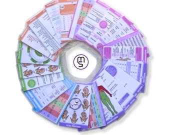 Complete verloskundige referentiekaartbundel