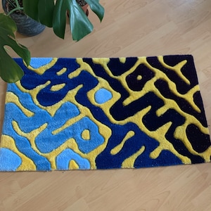 Hand tufted rug