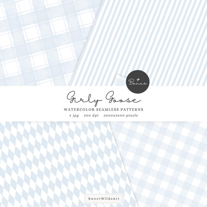 Akvarell pojkegås Clipart, blå fånig gås PNG, kokett barnkammardekor, boho babyshower-clipart, babypojkefödelsedag PNG, digitalt bild 5