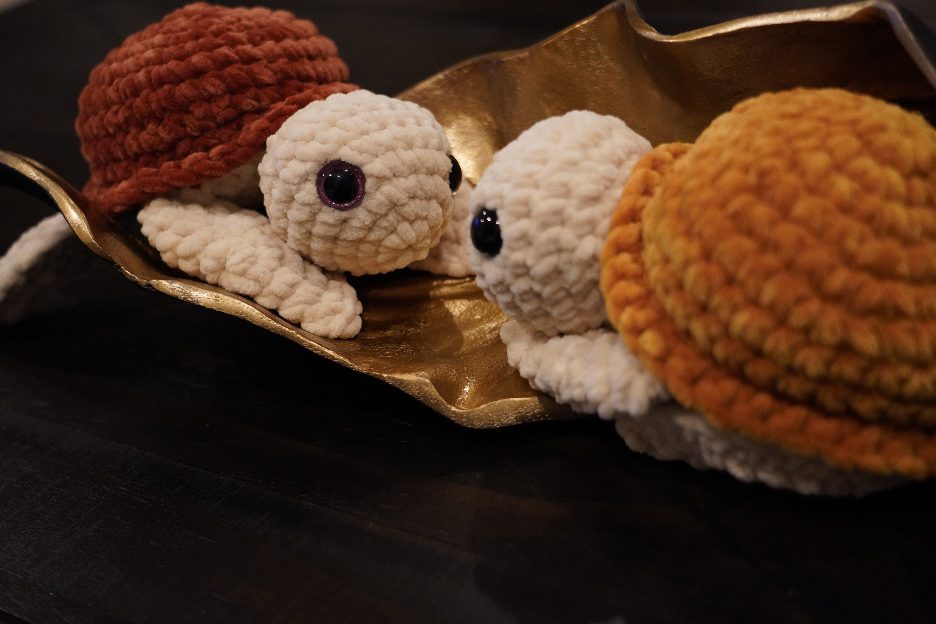 Sea Turtle Crochet Turtle Amigurumi Plush Animal Toy for Child or