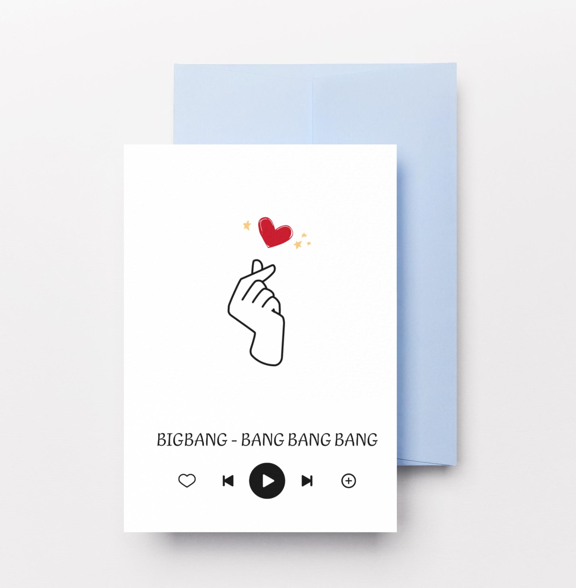 Big Bang Top Photocard - Etsy