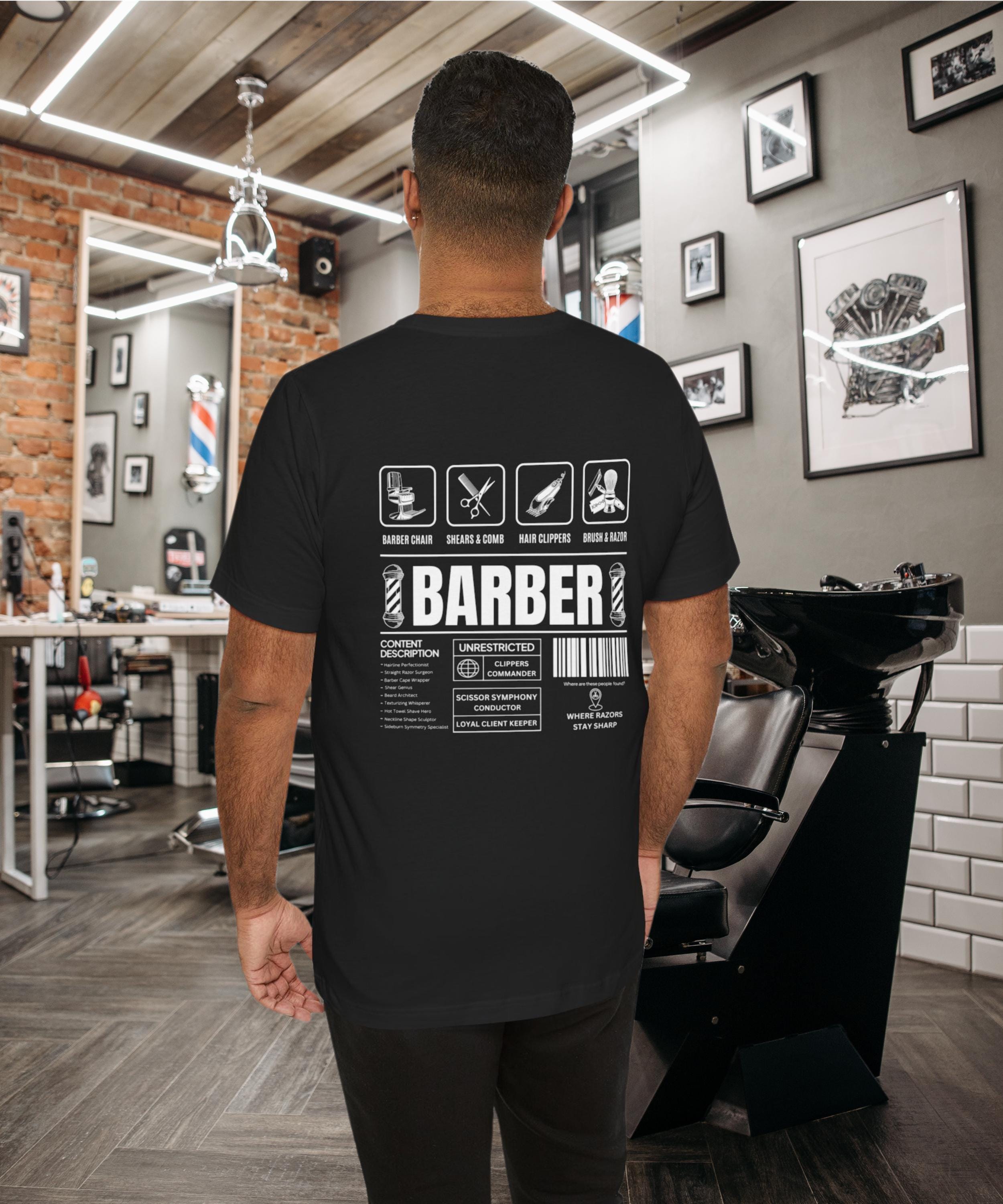 Get Faded Hair Clippers Razors Funny Barber T-Shirt Get Faded Hair Clippers Razors Funny Barber T-Shirt