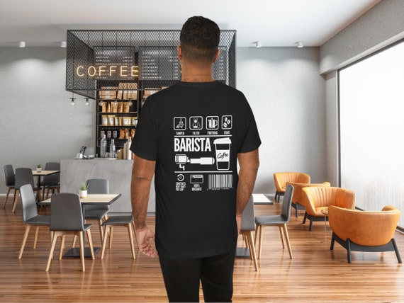Mens A Dad And Barista Nothing Scares Me Espresso Coffee Funny T-Shirt Mens A Dad And Barista Nothing Scares Me Espresso Coffee Funny T-Shirt