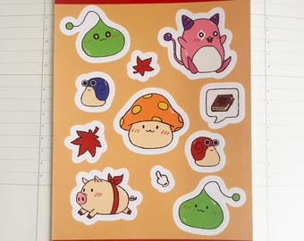 Maplestory - sticker sheet