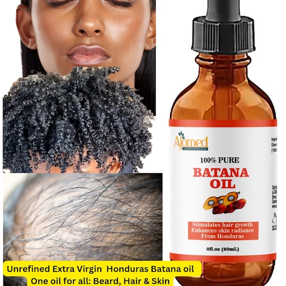 Pure BATANA OIL for Skin and Hair Growth Hair Loss, Scalp Dandruff Oil,  Body Oil, Beard Growth Oil, Organic Hair Oil, 