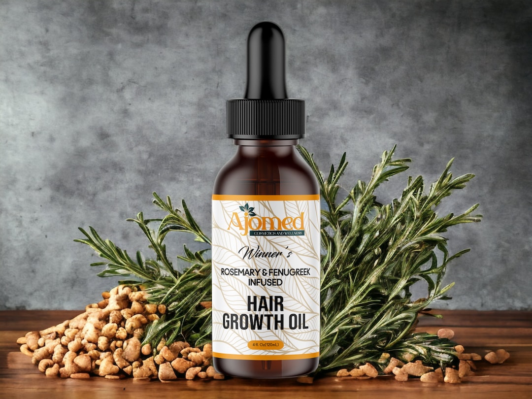 Rosemary Fenugreek Hair Growth Oil Amla Henna Moringa Etsy