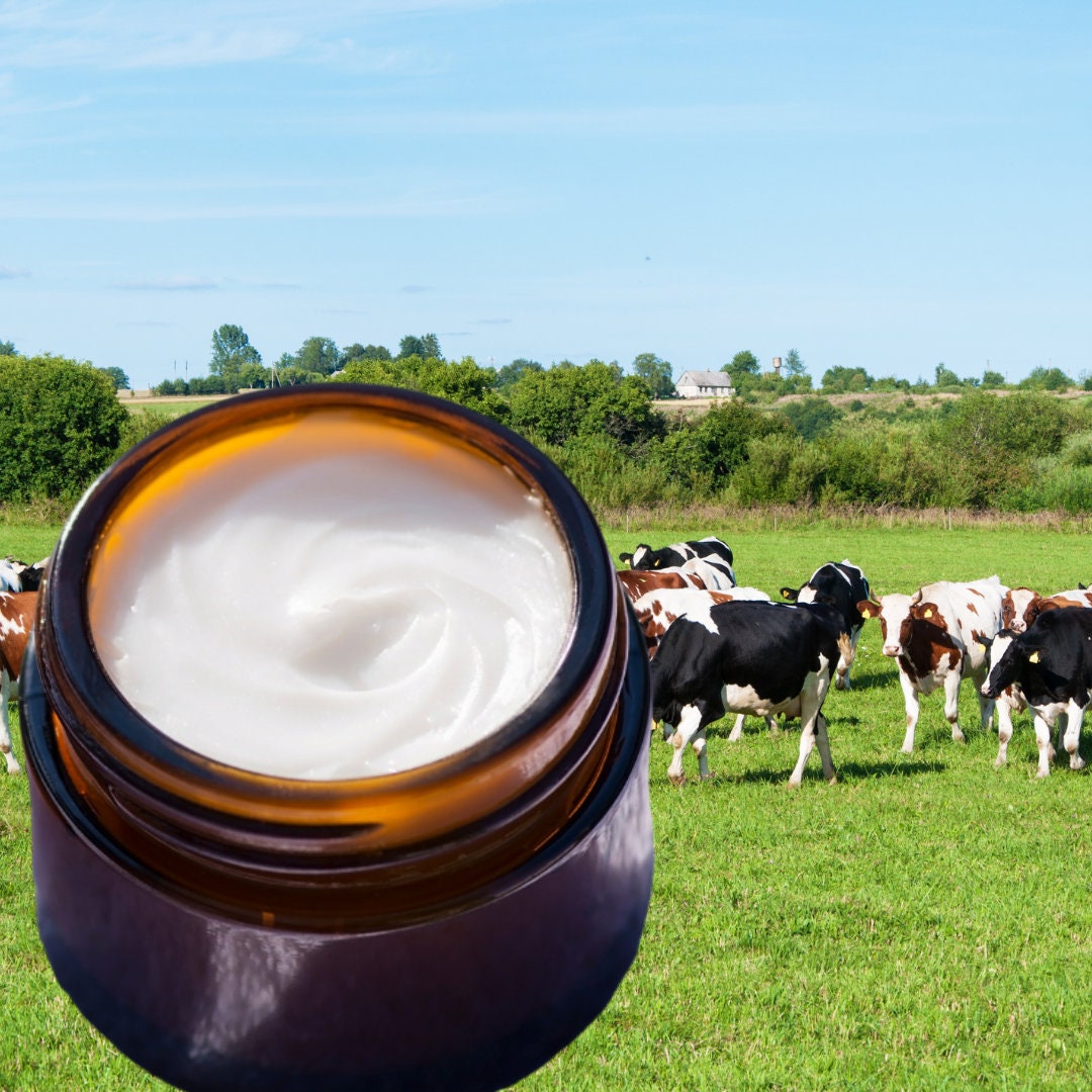 Tallow Face Cream With Organic Argan Oil, Grass Fed Beef Tallow Bison