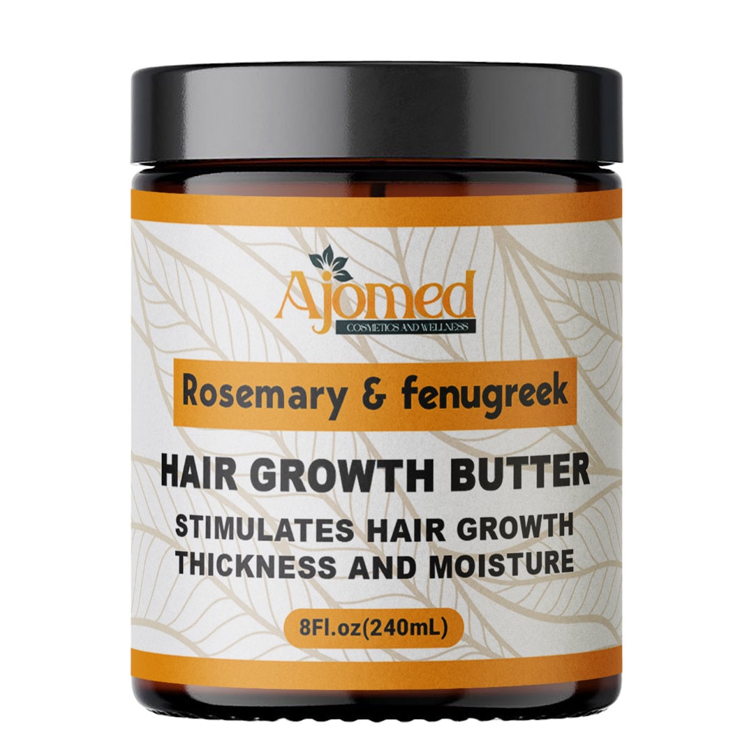 Rosemary & Fenugreek Hair Growth Oil Butter, Moringa, Amla, Chebe