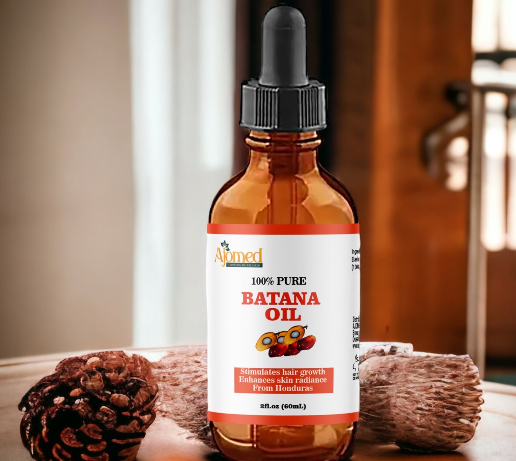 Pure 100% BATANA OIL From Honduras, Miracle Hair Growth Oil for