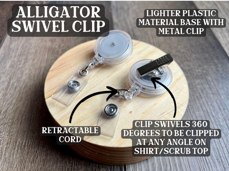 a diagram of how to use an alligator swive clip