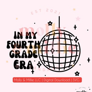 Fourth Grade Crew Shirt | Trendy Swiftie Inspired Teacher Shirt | Fourth Grade Teacher Shirt | Grade Level Shirts | Fourth Grade SVG